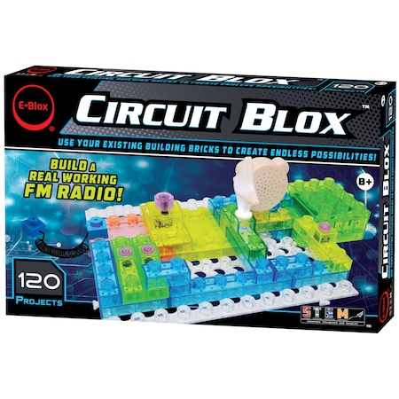 E-Blox Circuit Blox Student Set, 120 Projects CB-0781SS